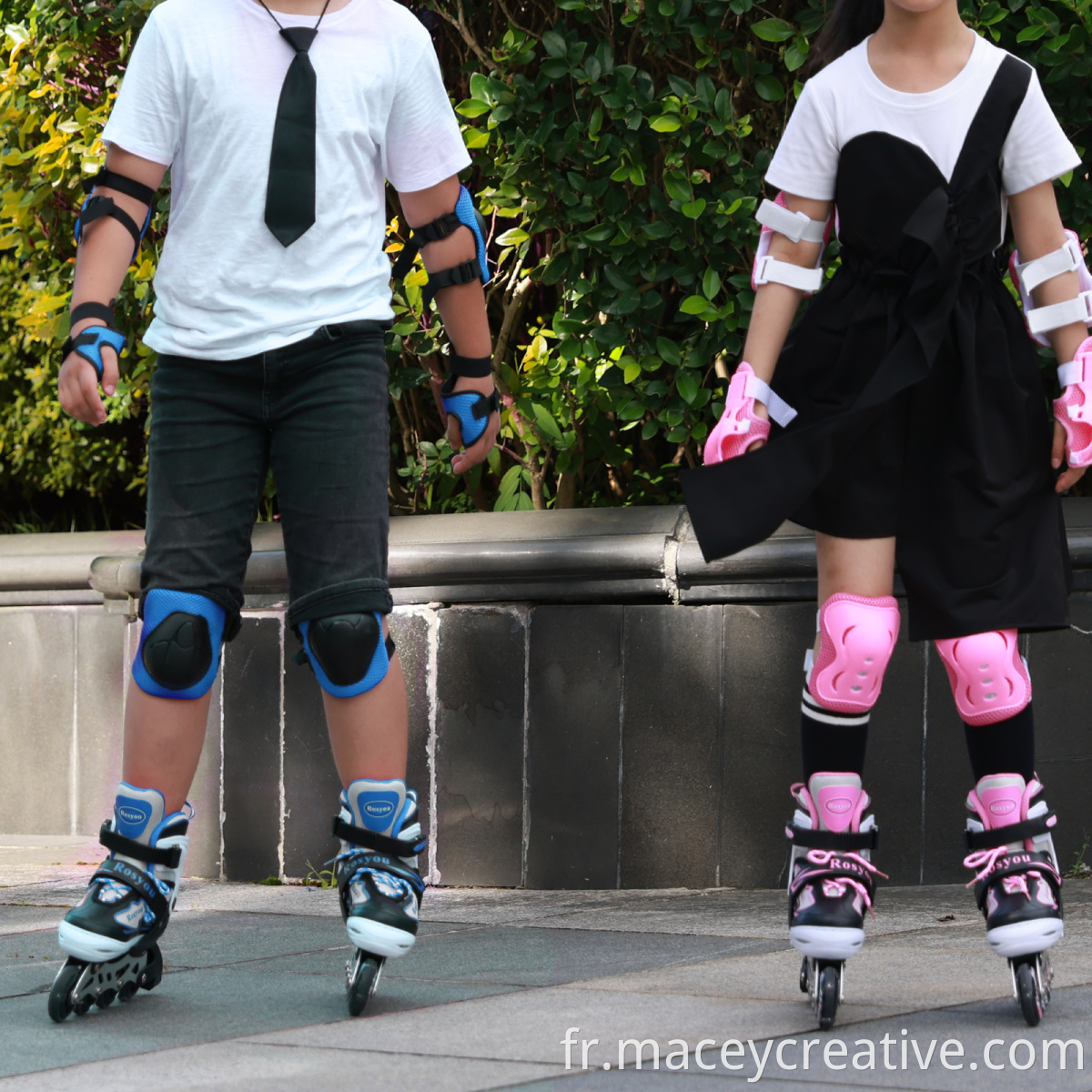 Paillettes avec roues LED Light Up de haute qualité en plein air jouant au vendeur chaud sportif pour enfants roller skate accessoires